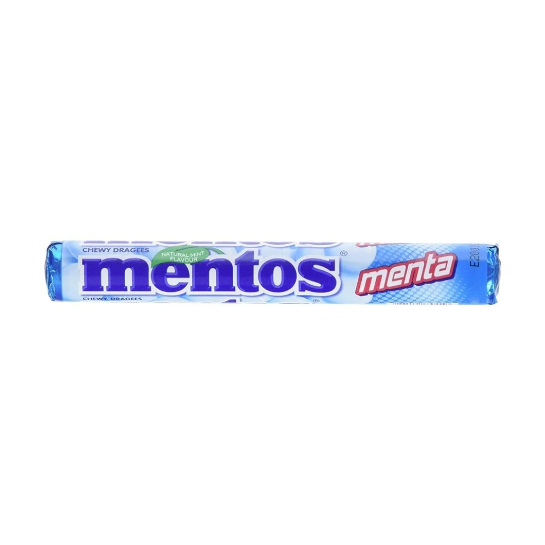 Mentos Mint, caramelle alla menta da 38g