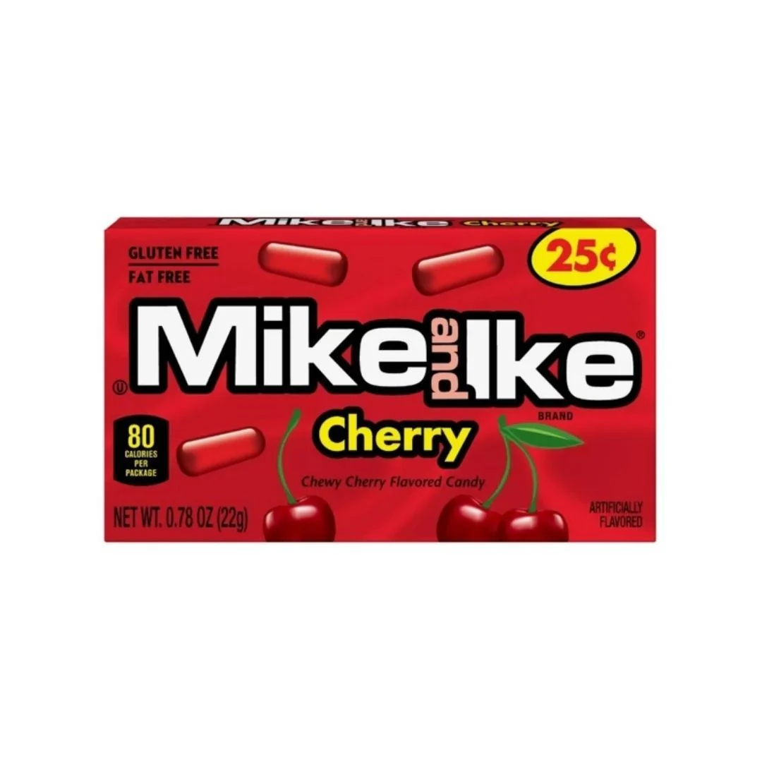 Mike and Ike Cherry, caramelle alla ciliegia da 22g