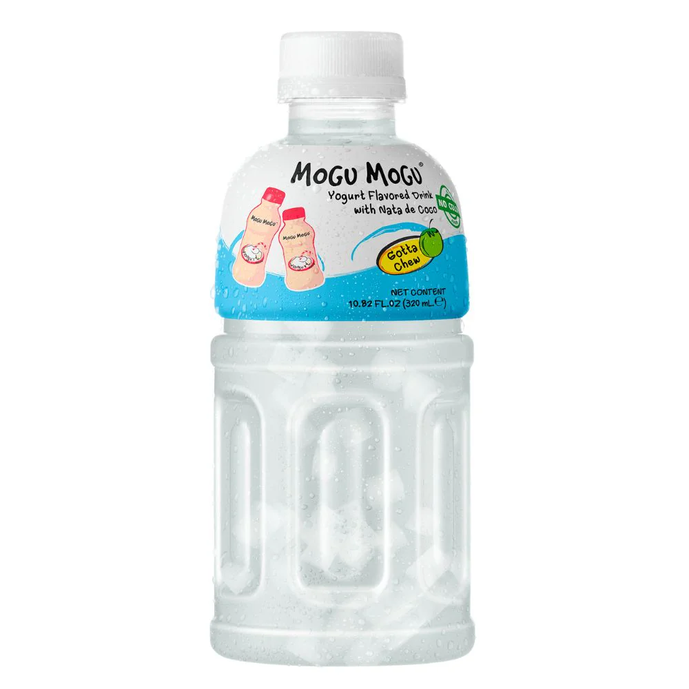 Mogu Mogu Yogurt, bevanda al gusto di yogurt con nata de cocco da 320ml