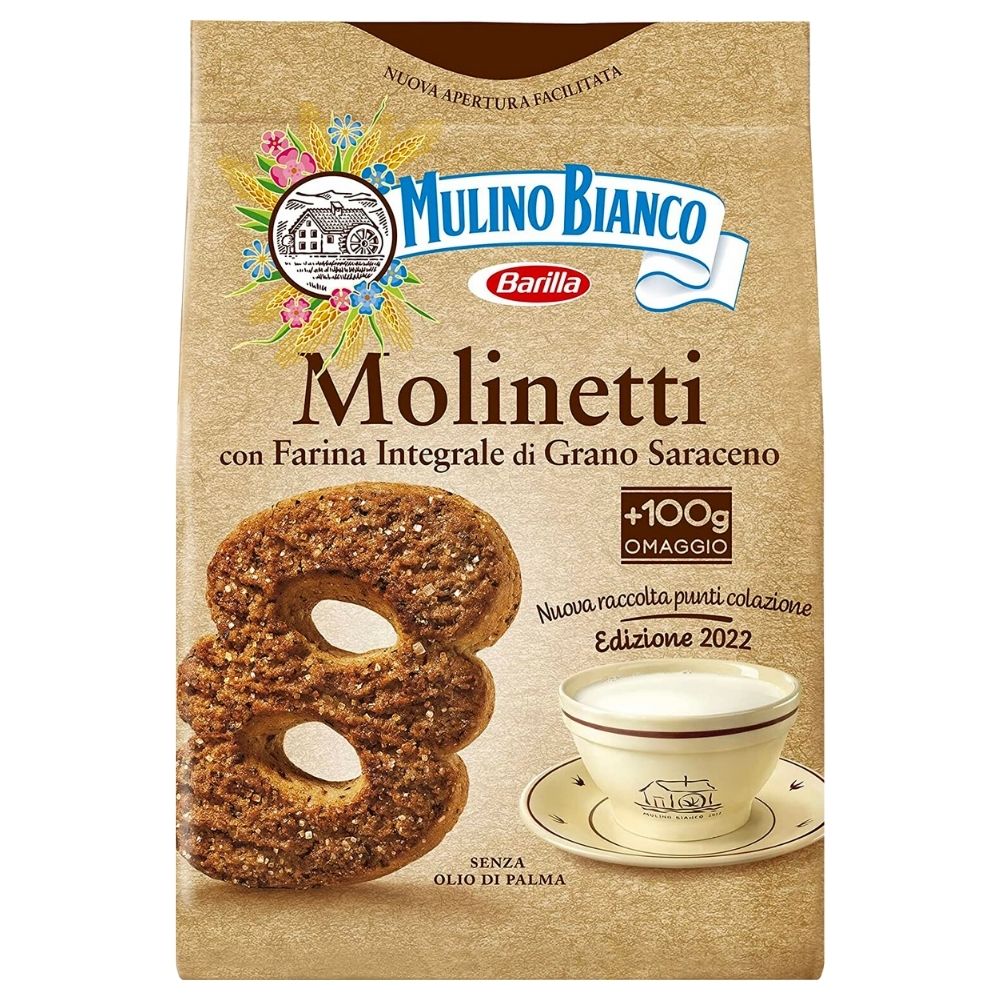Molinetti Mulino Bianco, biscotti integrali da 800g