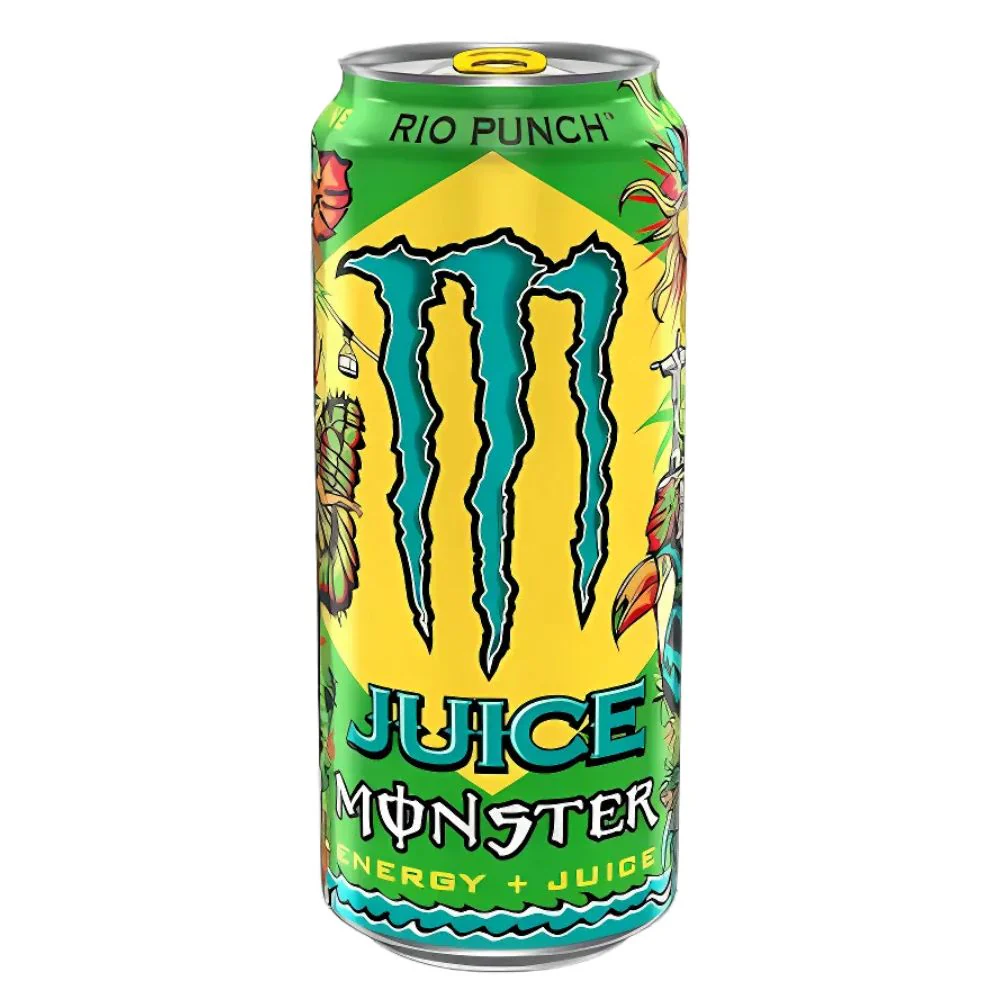 Monster Juice Rio Punch, bevanda energetica al gusto di frutta tropicale da 473ml