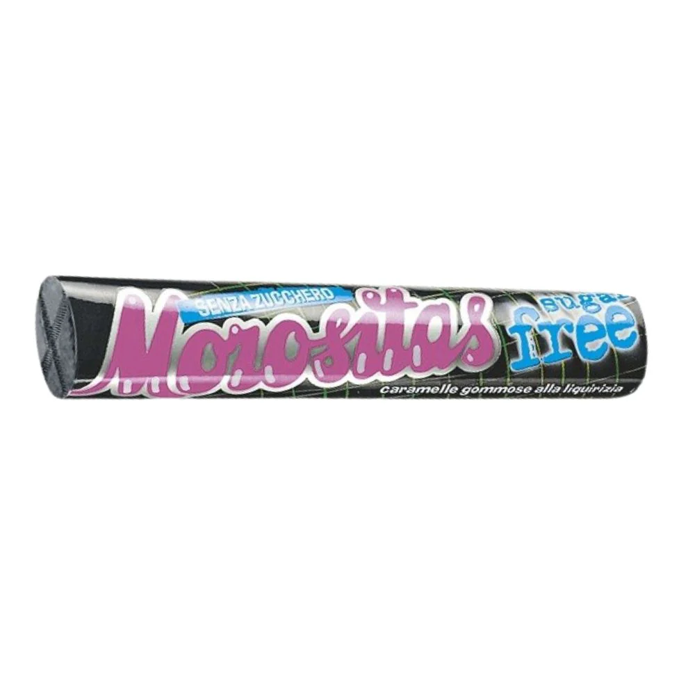 Morositas Sugar free, caramelle al gusto di liquirizia da 34g