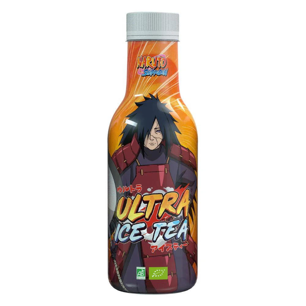 Naruto Ultra Ice Tea Madara With Peach Juicy, tè bianco con succo di pesca da 500ml