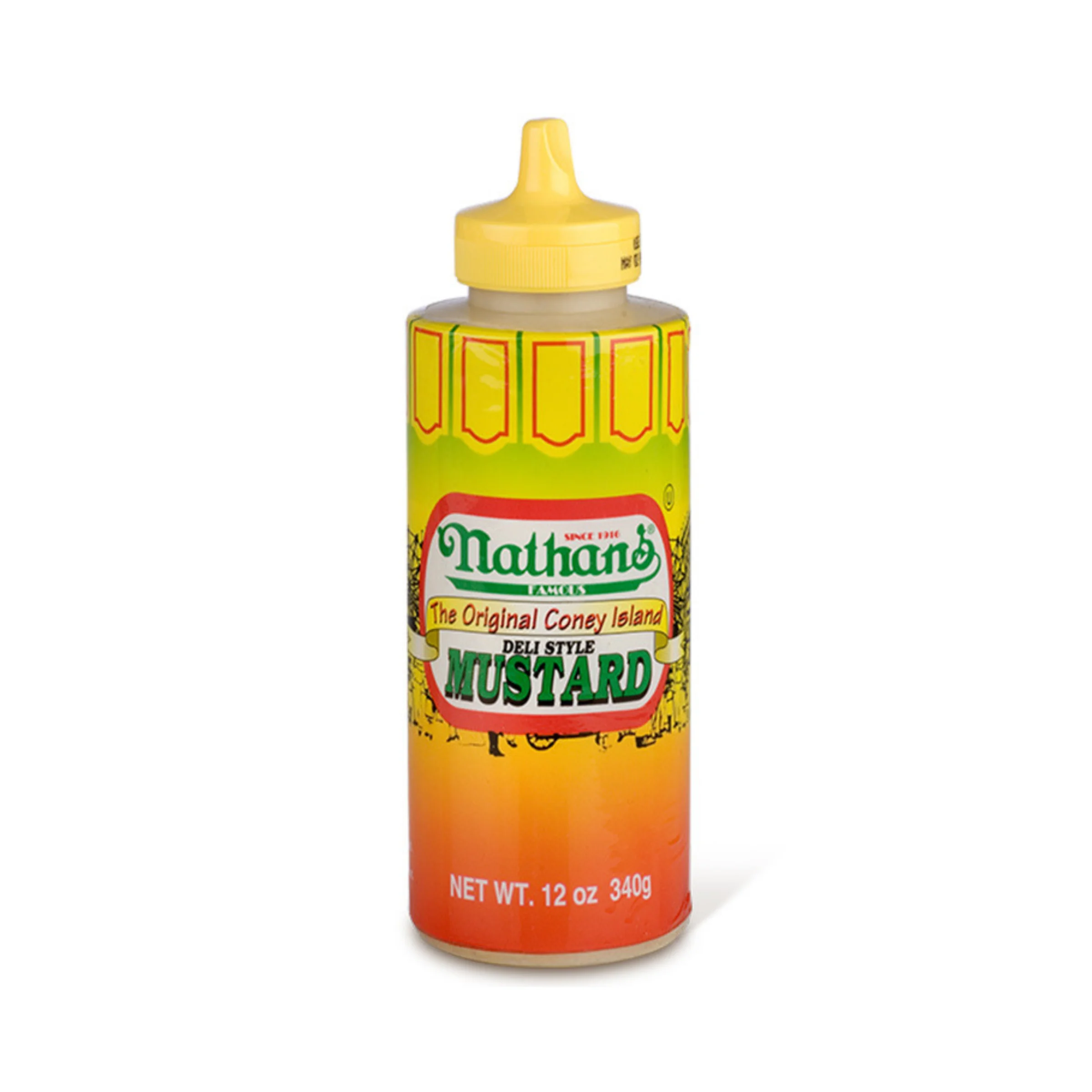 Nathan's Famous The Original Coney Island Mustard, senape americana da 340g