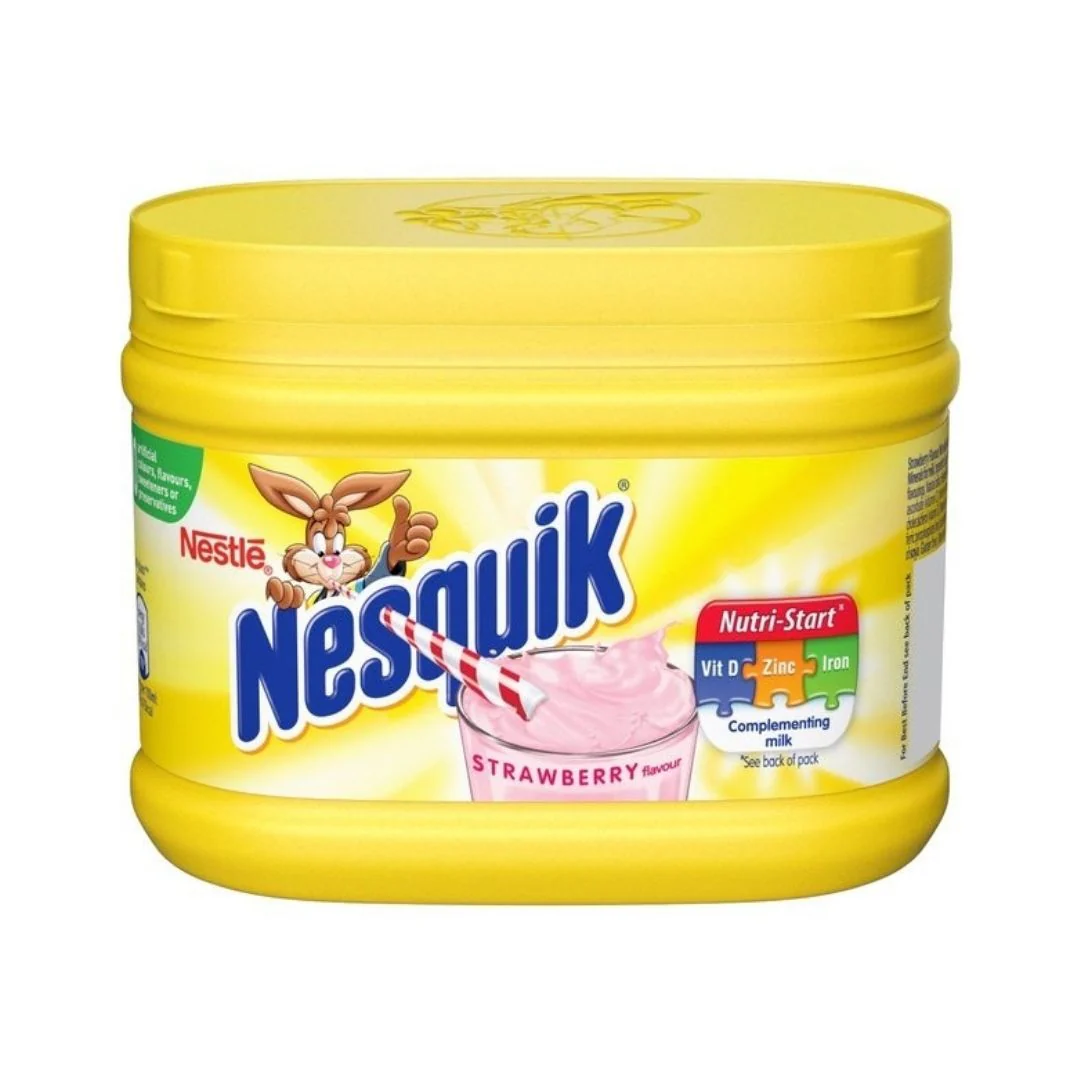 Nesquik Strawberry, preparato in polvere alla fragola da 300g