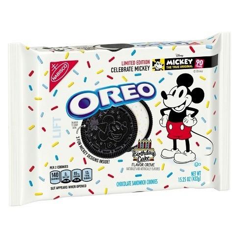 Oreo Mickey Cookies, biscotti alla vaniglia e cioccolato da 432g