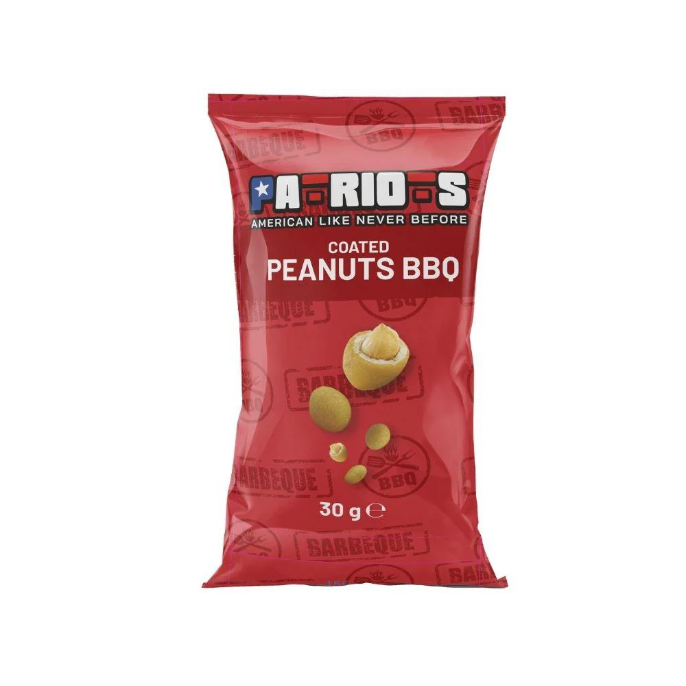 Patriots Coated Peanuts BBQ, arachidi al barbecue da 30g