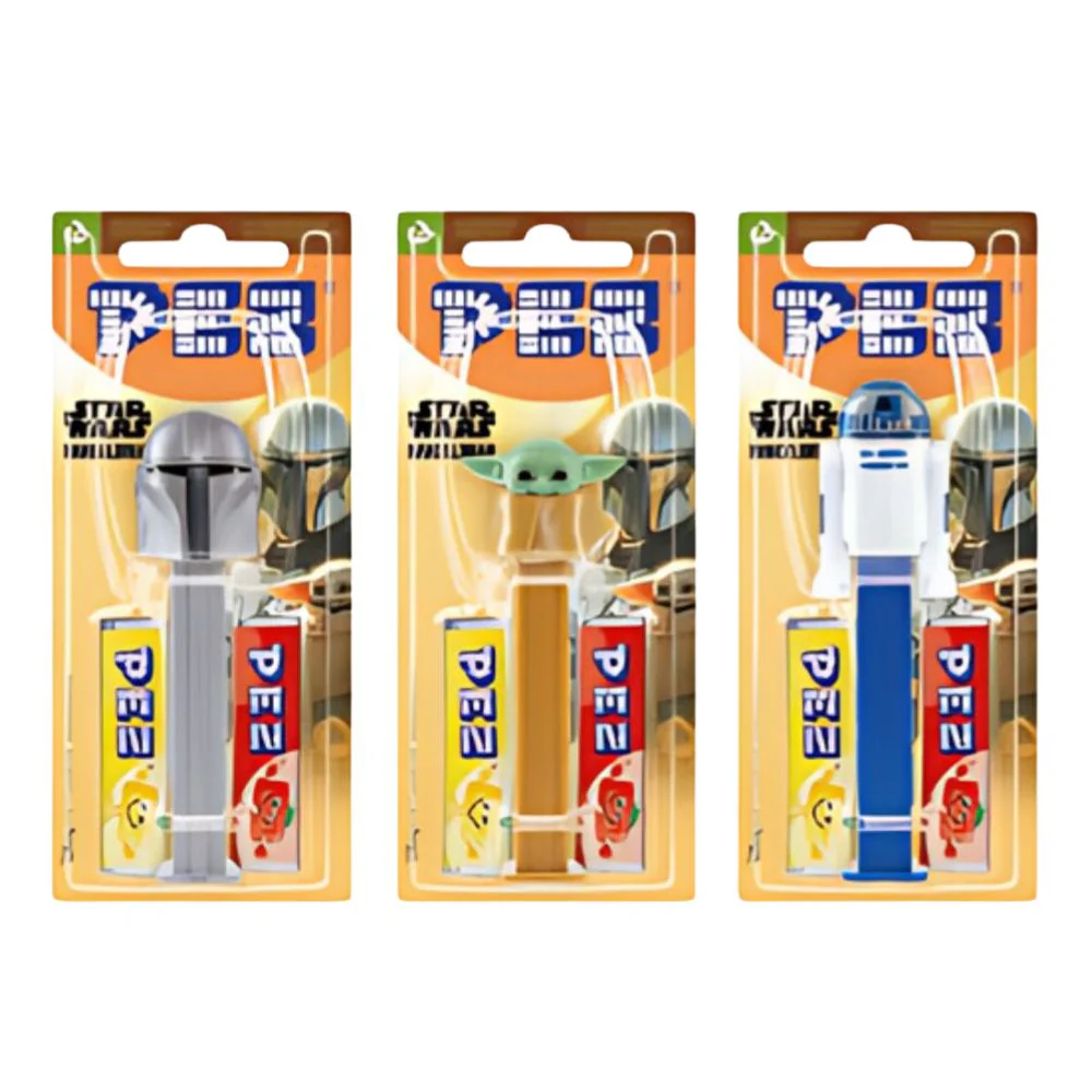 Pez Star Wars, caramelle al gusto di frutta e personaggio a sorpresa da 17g