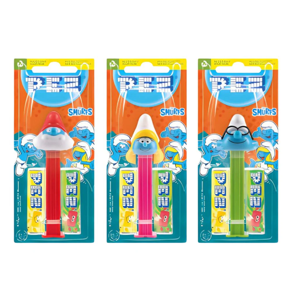 Pez Puffi, caramelle al gusto di frutta e personaggio a sorpresa da 17g
