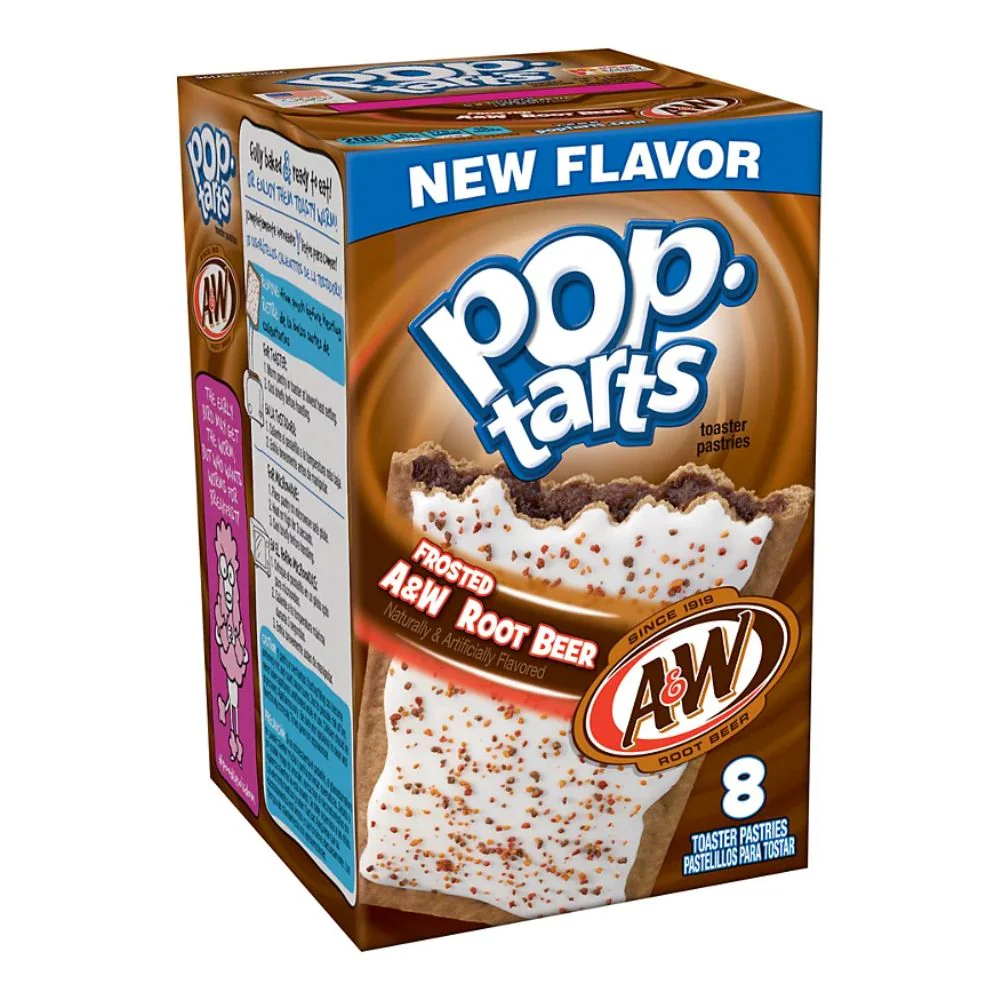 Pop Tarts A&W Root Beer, biscotti alla root beer da 400g