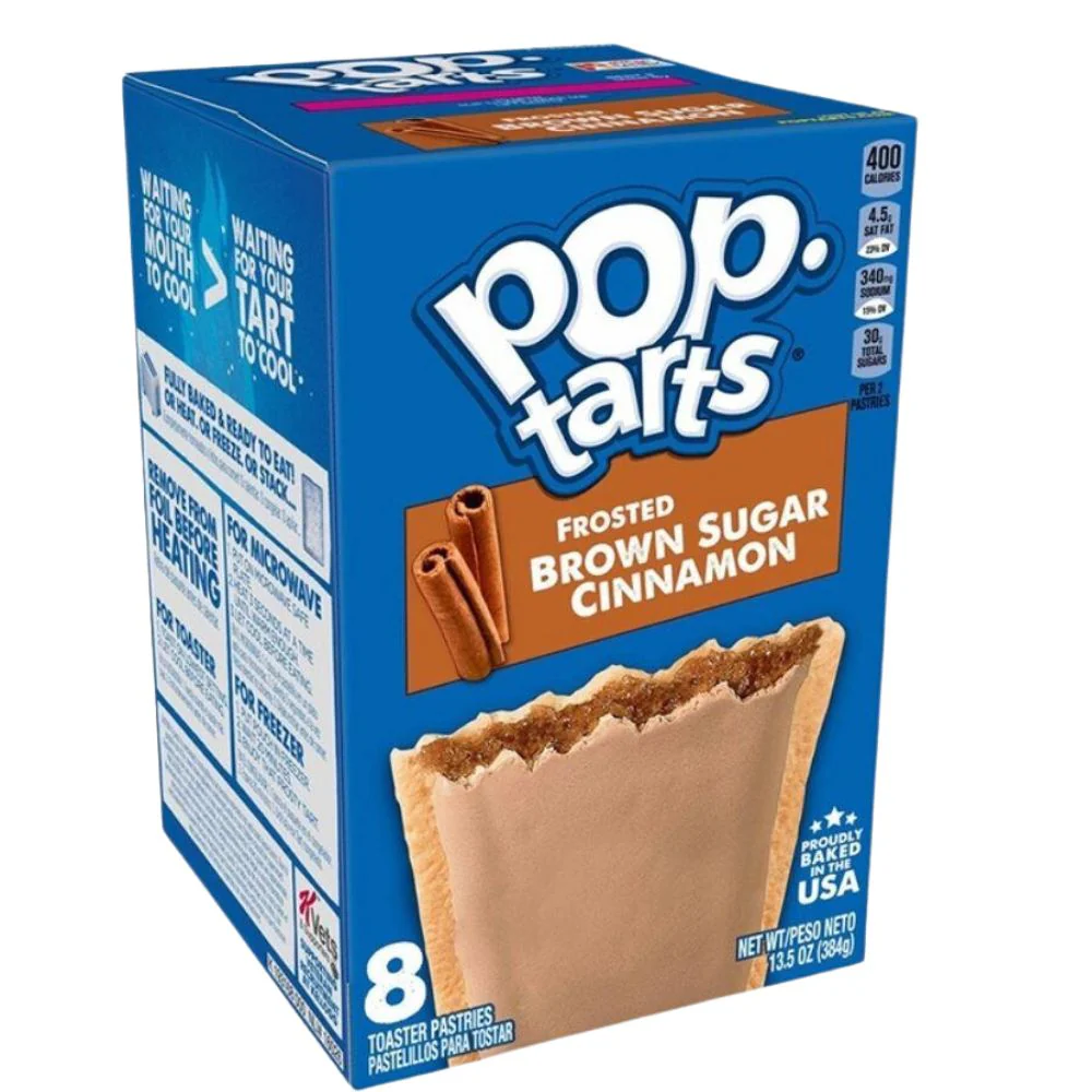 Pop Tarts Frosted Brown Sugar Cinnamon, biscotti alla cannella da 384g