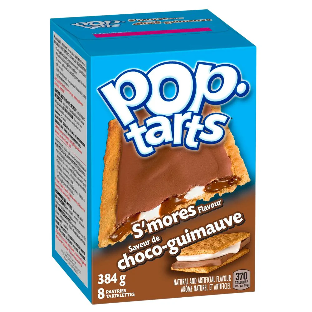 Pop Tarts Frosted S'Mores, biscotti al cioccolato e crema bianca da 384g