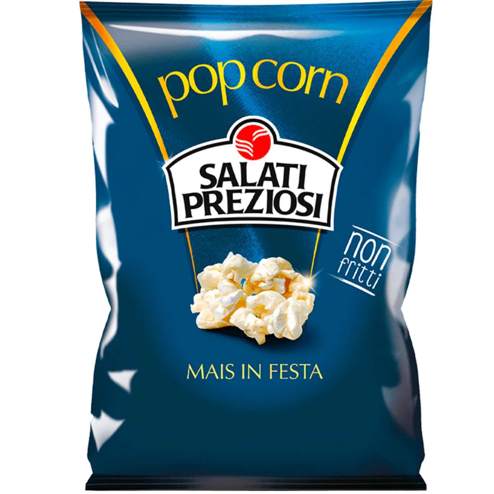 Popcorn Salati Preziosi, popcorn da 90g