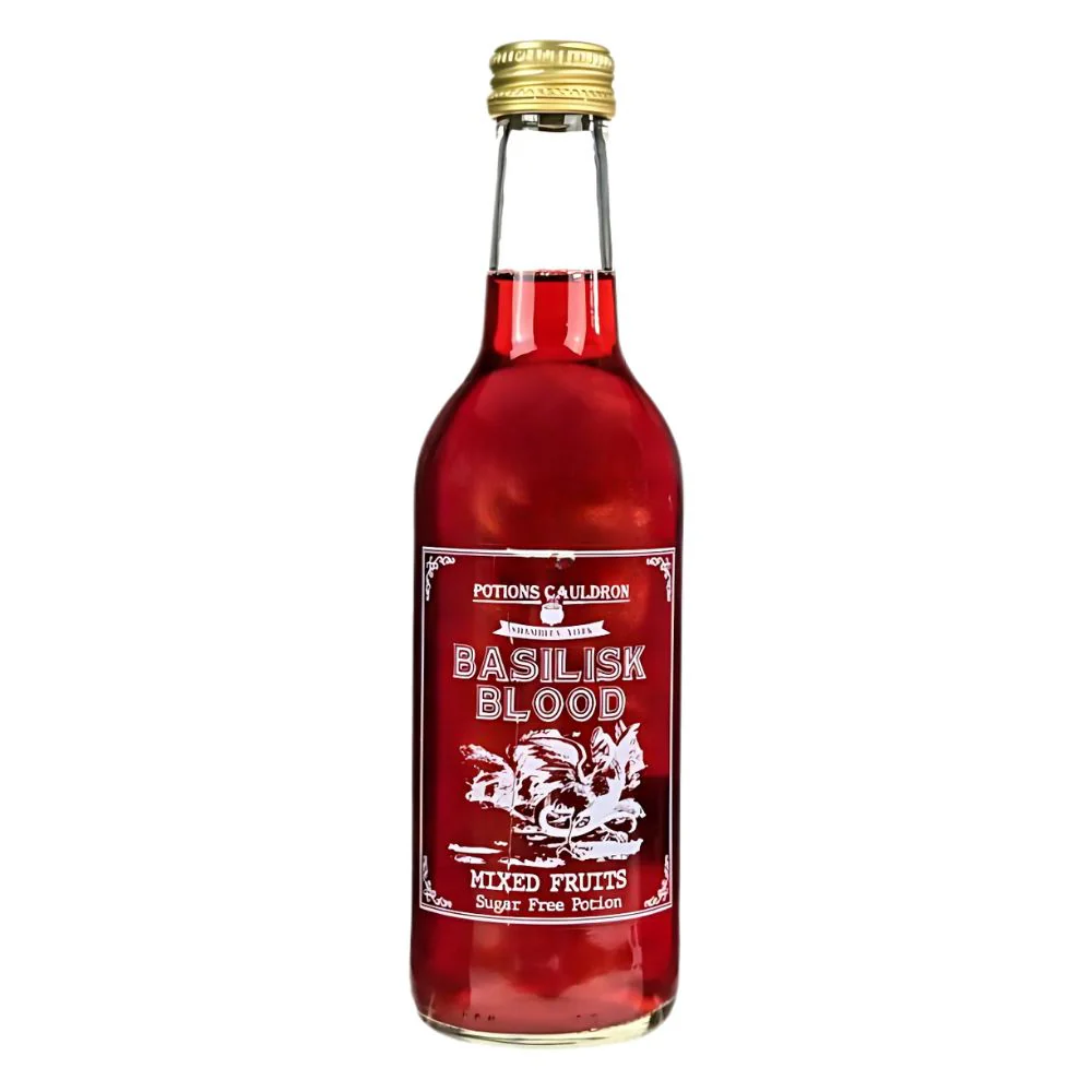 Potions The Cauldron Basilisk Blood Mixed Fruit, bevanda al gusto di frutta da 330ml