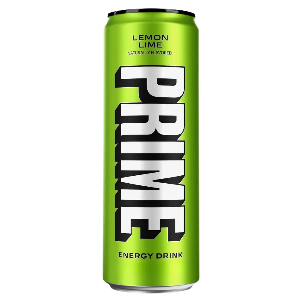 Prime Energy Lemon Lime, energy drink di Logan Paul al gusto di limone e lime da 330ml