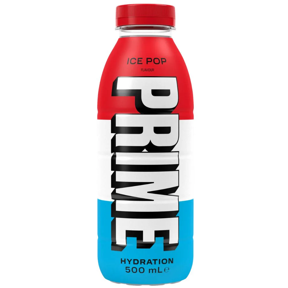 Prime Hydration Ice POP Sucette Glacée, bevanda aromatizzata al gusto di ghiacciolo da 500ml