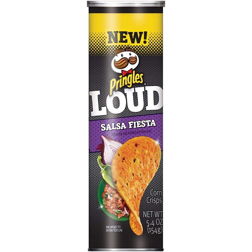 Pringles Loud Salsa Fiesta, patatine al pomodoro piccante da 154g