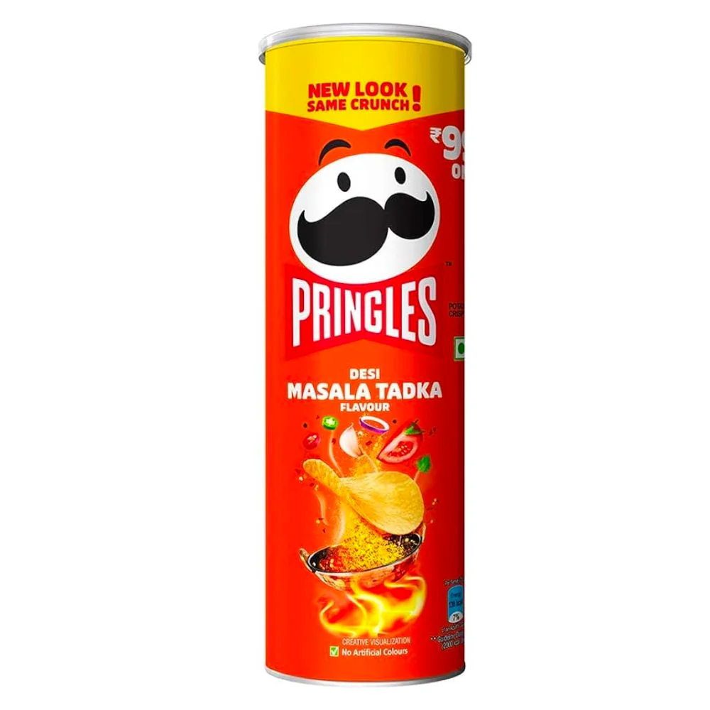 Pringles Desi Masala Tadka, patatine al gusto di masala da 102g