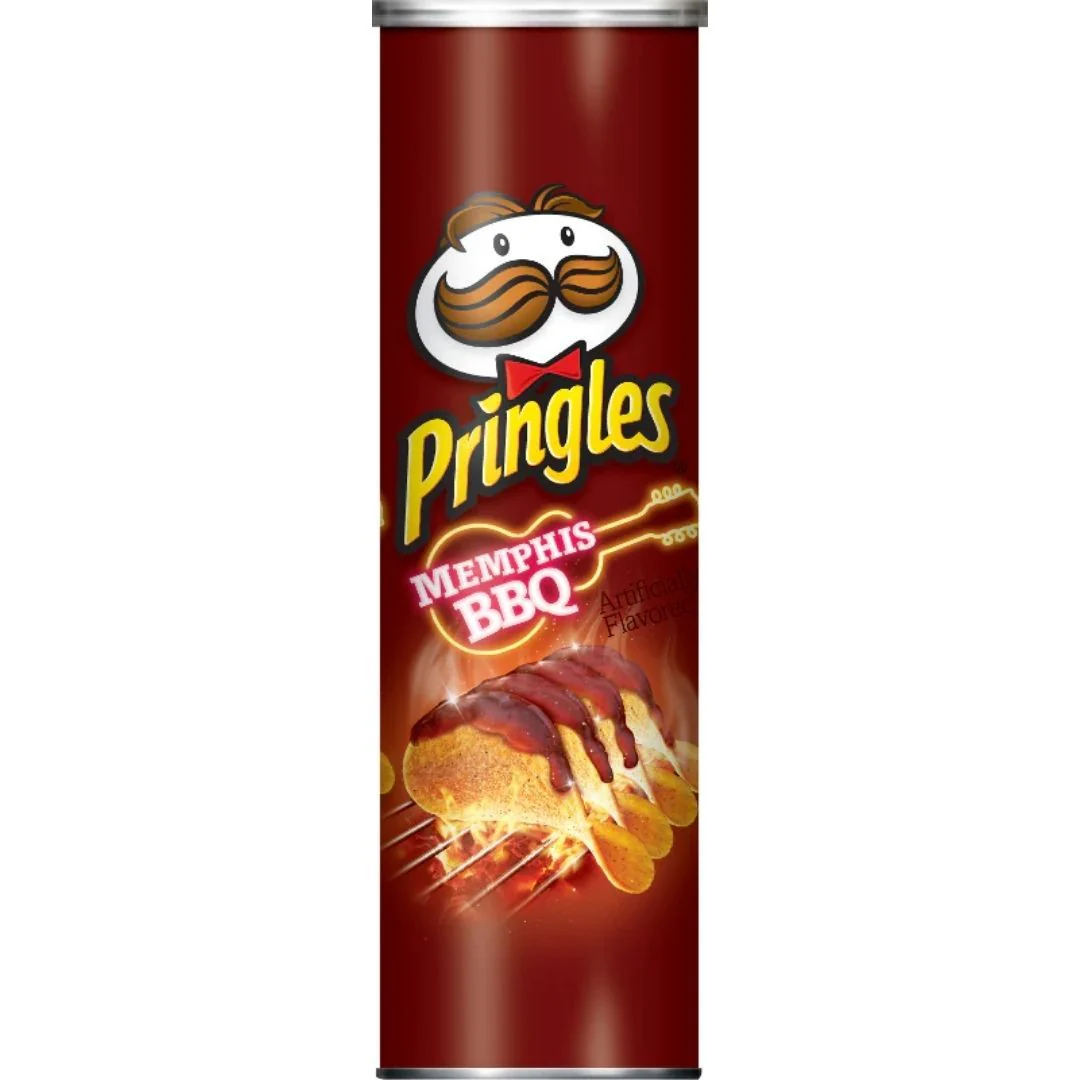 Pringles Memphis BBQ, patatine al barbeque da 158g