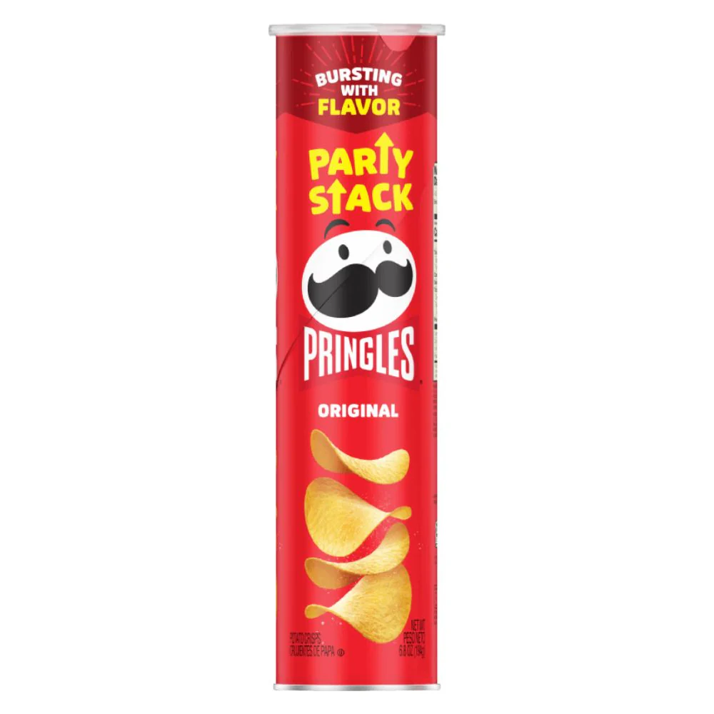 Pringles Party Original, patatine in formato big da 194g