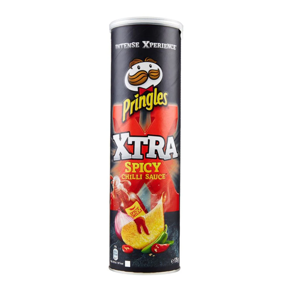 Pringles Xtra Spicy, patatine piccanti al chili da 175g
