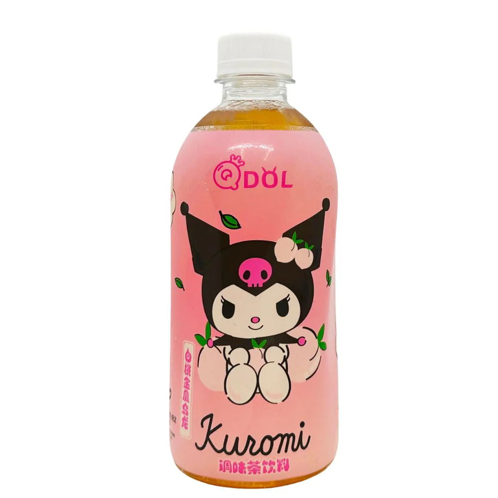 Qdol Kuromi Peach, tè alla pesca da 420ml