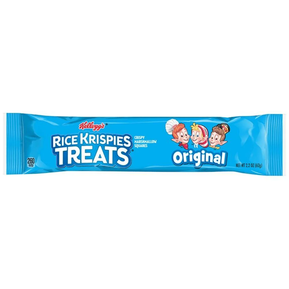 Rice Krispies Treats Original Big Bar, barretta di riso soffiato al cioccolato e cereali da 62g