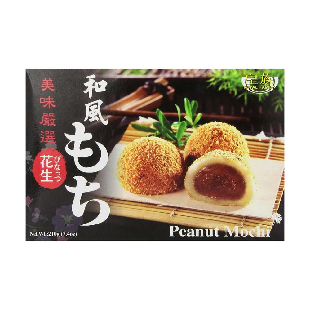Royal Mochi Peanut, mochi ripieni di crema agli arachidi da 210g