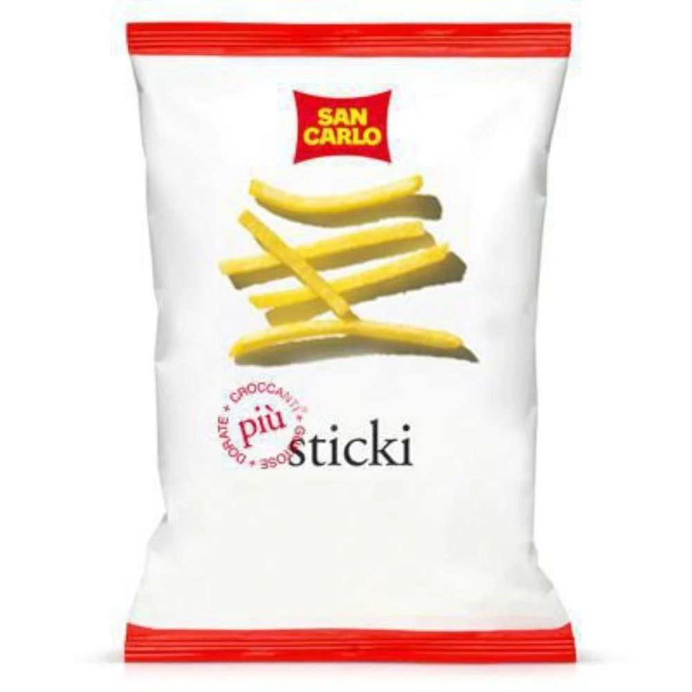 San Carlo Sticki, confezione di patatine da 50g