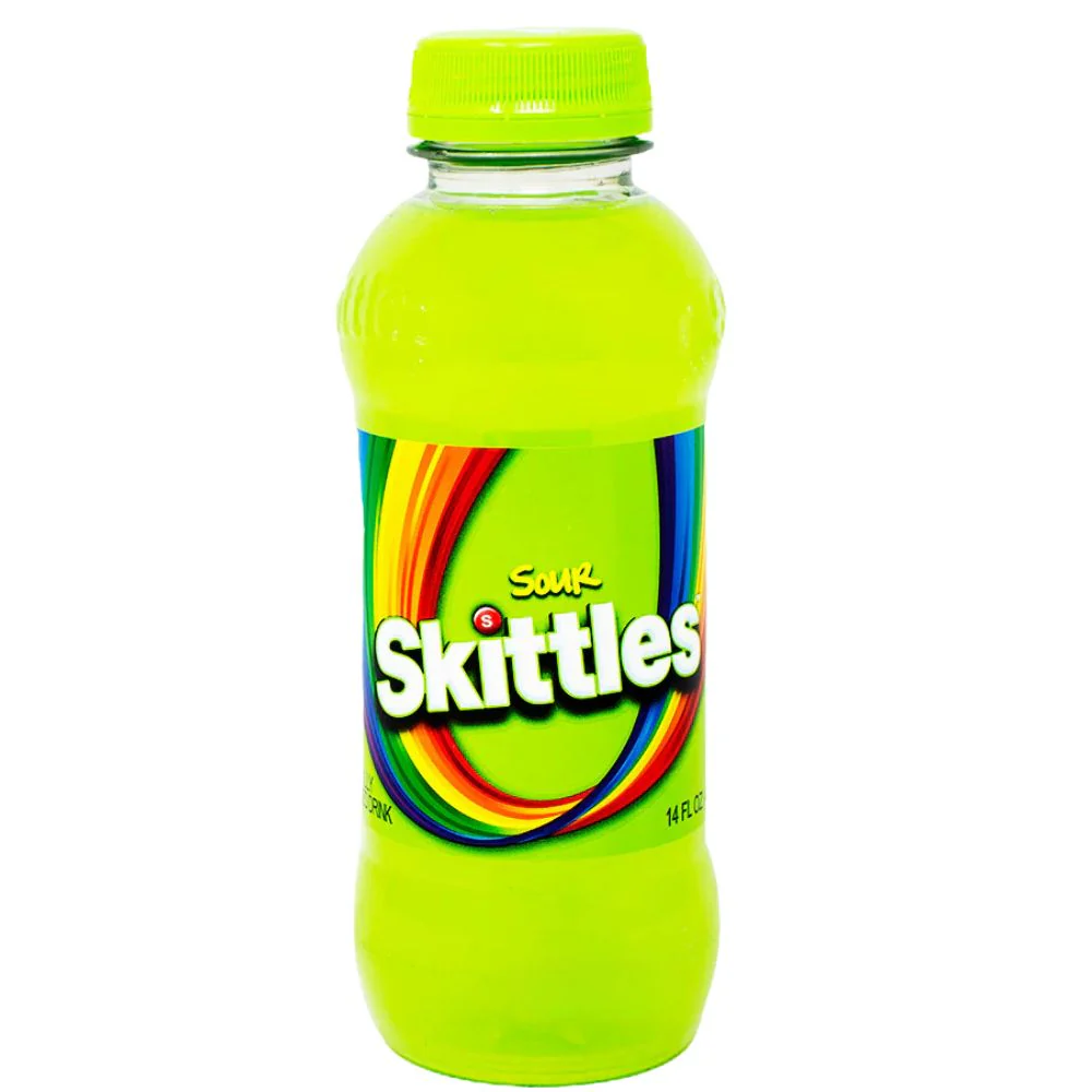 Skittles Juice Sour Drink, bevanda aspra al gusto di frutta da 414ml