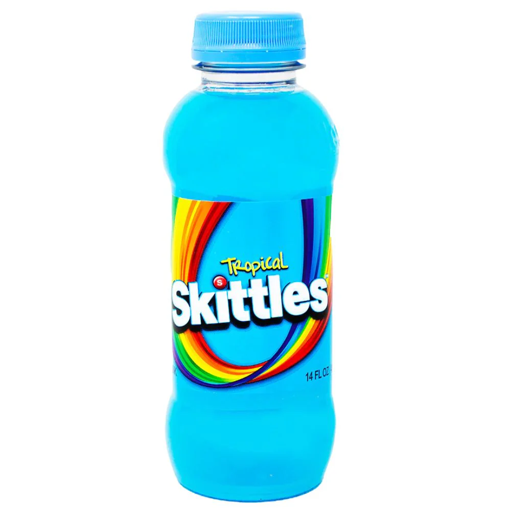 Skittles Juice Tropical Drink, bevanda al gusto di frutti tropicali da 414ml