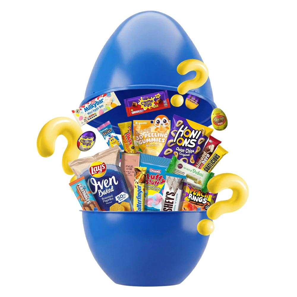 AU Mystery Snack Egg XXL, uovo da 50 snack dolci e salati a sorpresa - Image 3