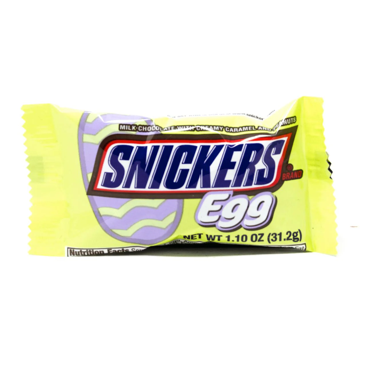 Snickers Egg, barretta di cioccolato al burro d'arachidi da 31.2g