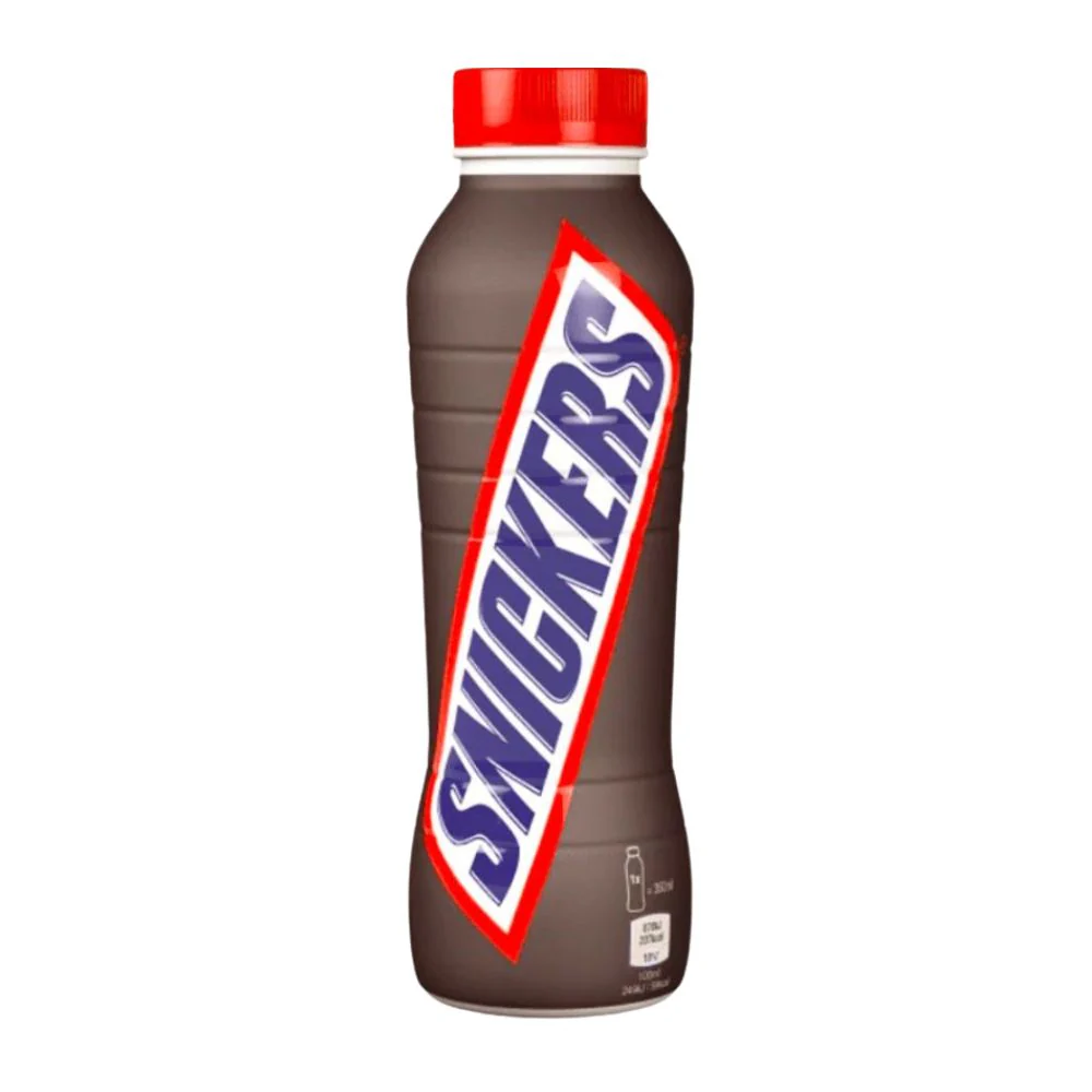 Snickers Milk Drink, bevanda al gusto di cioccolato, caramello e arachidi da 350ml