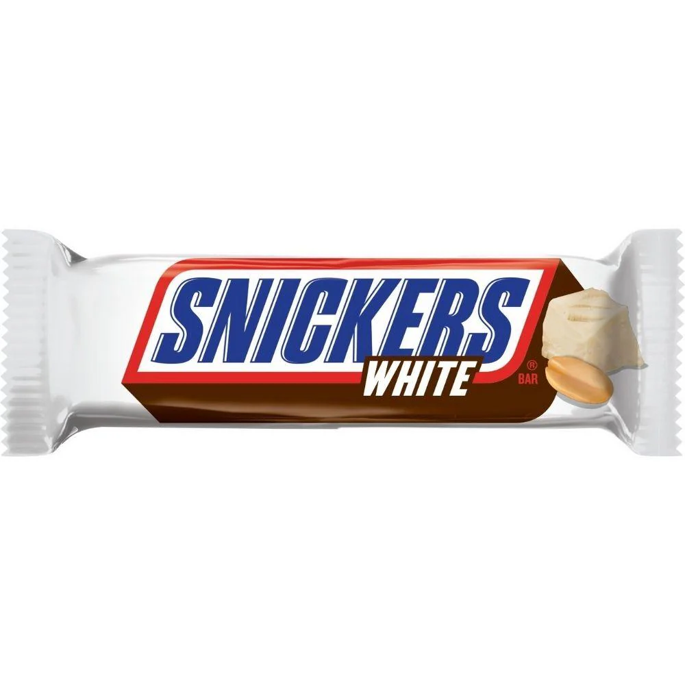Snickers White, barretta al cioccolato bianco da 40g