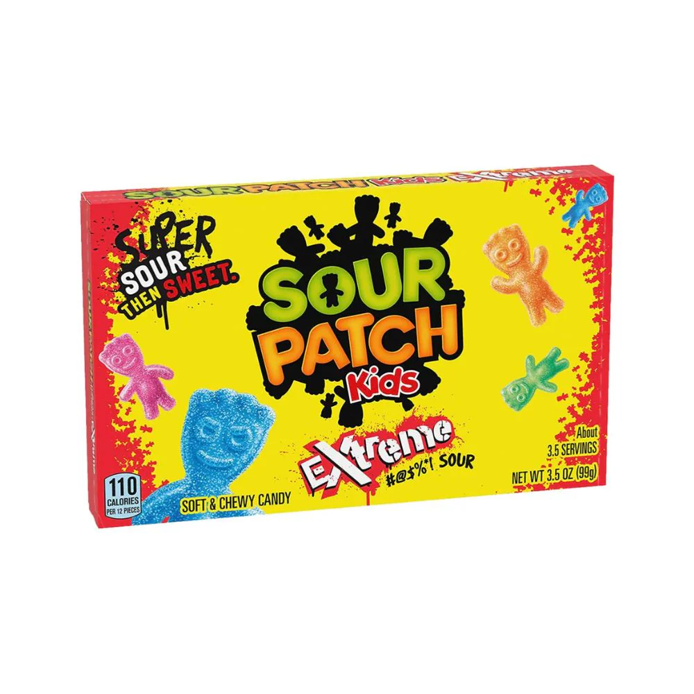 Sour Patch Extreme, caramelle aspre alla frutta da 99g