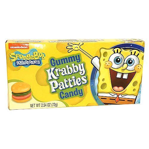 Spongebob Krabby Patties Big Pack, caramelle gommose alla frutta da 72g