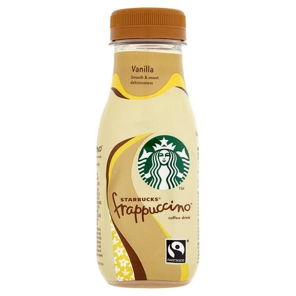 Starbucks Frappuccino Vanilla, bevanda a caffè e vaniglia da 250 ml