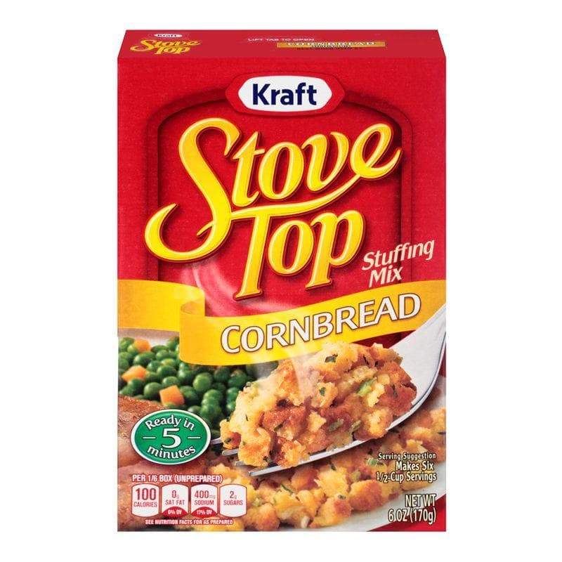Stove Top Cornbread, preparato per piatto pronto al cornbread da 170g