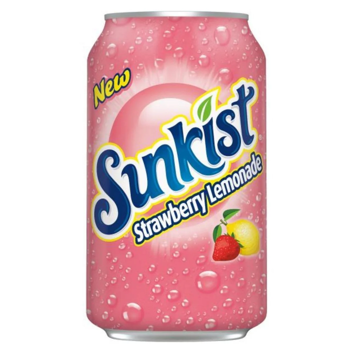 Sunkist Strawberry Lemonade, bevanda al gusto di limonata e fragola da 355ml