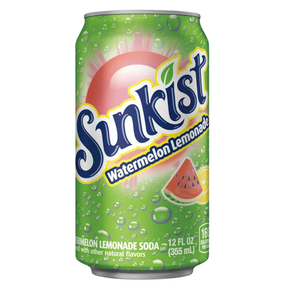 Sunkist Watermelon Lemonade, bevanda all'anguria e al limone da 355ml