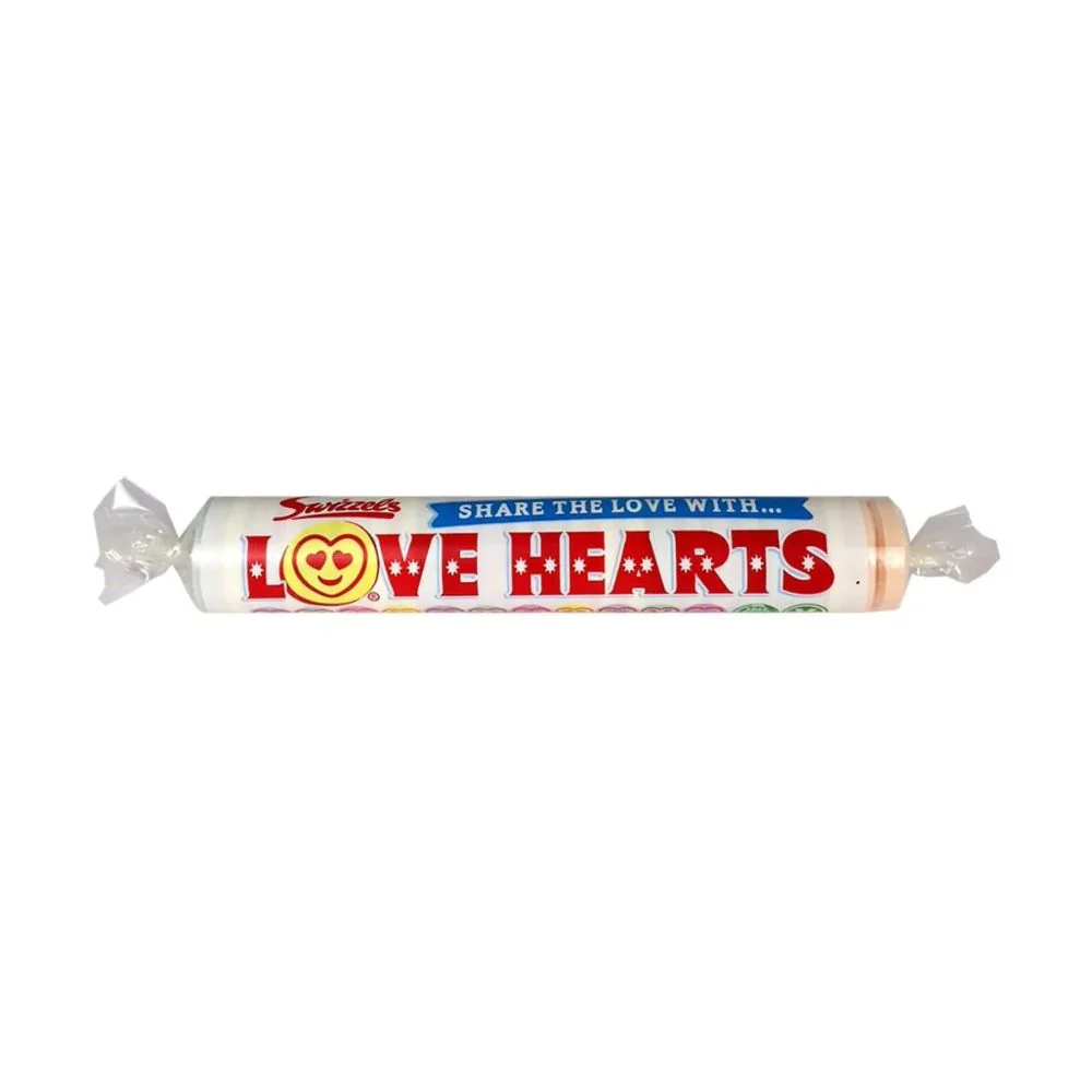 Swizzels Love Hearts, caramelle alla frutta da 39g