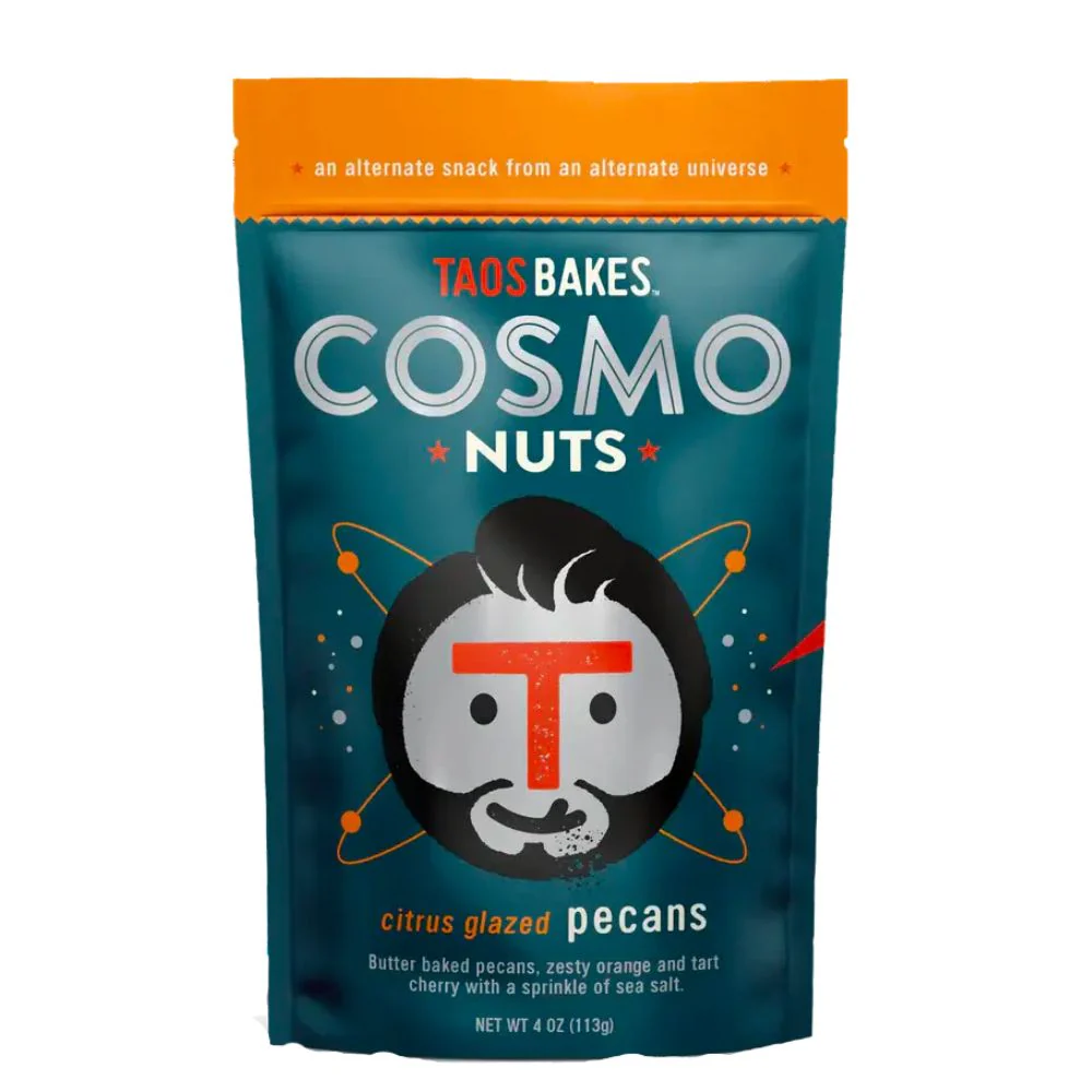 Taos Bakes Citrus Glazed Pecans, noci pecan glassate agli agrumi da 113g