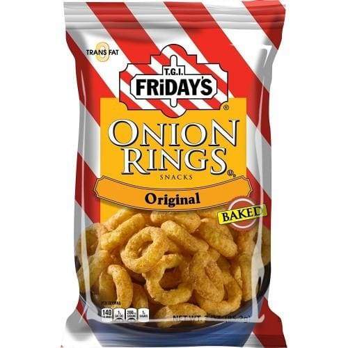 TGI Fridays Onion Rings Original Baked, patatine tostate alla cipolla da 78g