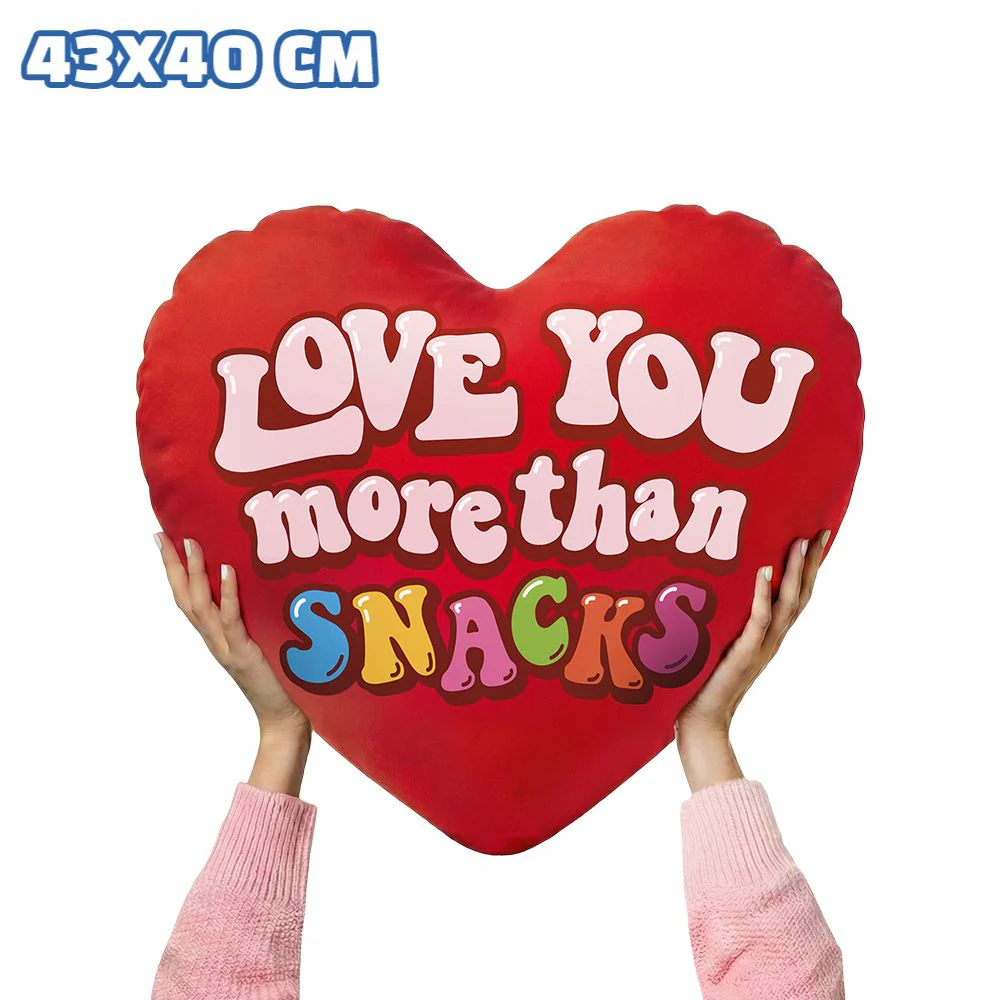 Valentine’s Heart XL, cuscino a forma di cuore con 30 snack dolci e salati a sorpresa - Image 3