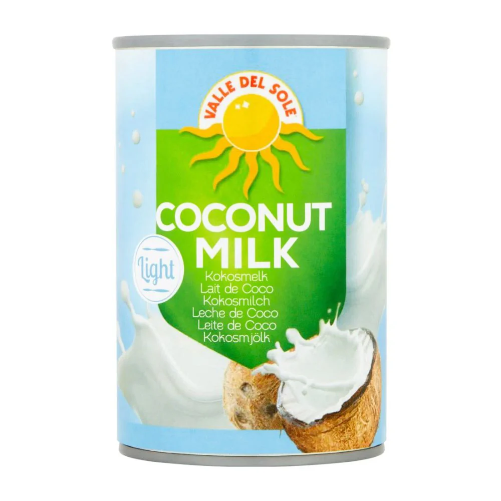 Valle Del Sole Coconut, latte di cocco da 400ml