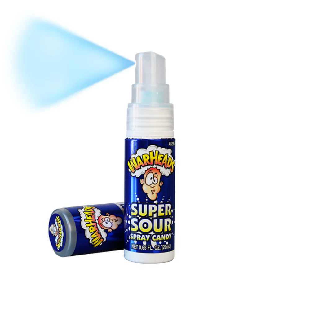 Warheads Super Sour Spray Candy, caramella spray alla futta da 20ml