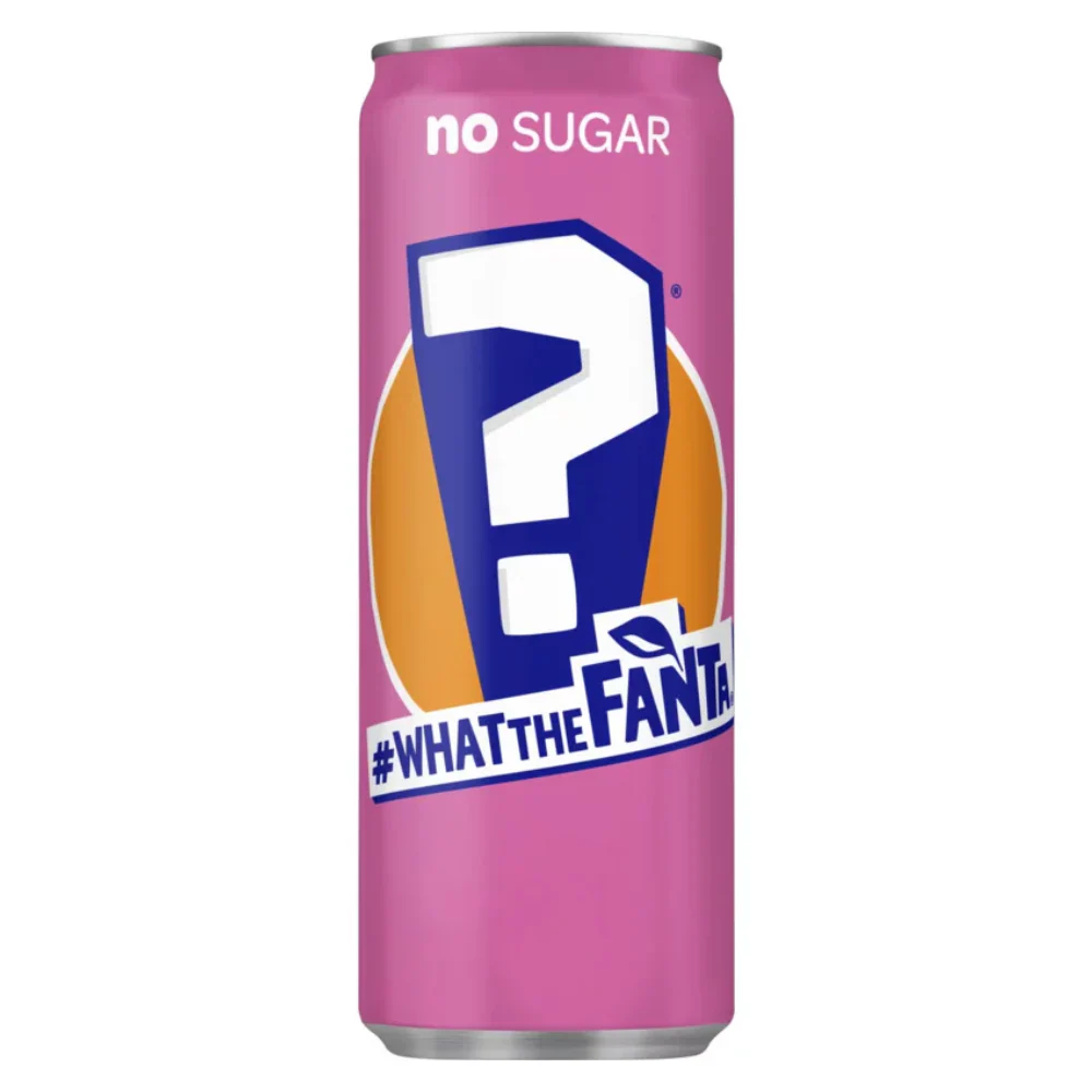 What The Fanta, bevanda al gusto misterioso senza zucchero da 250ml
