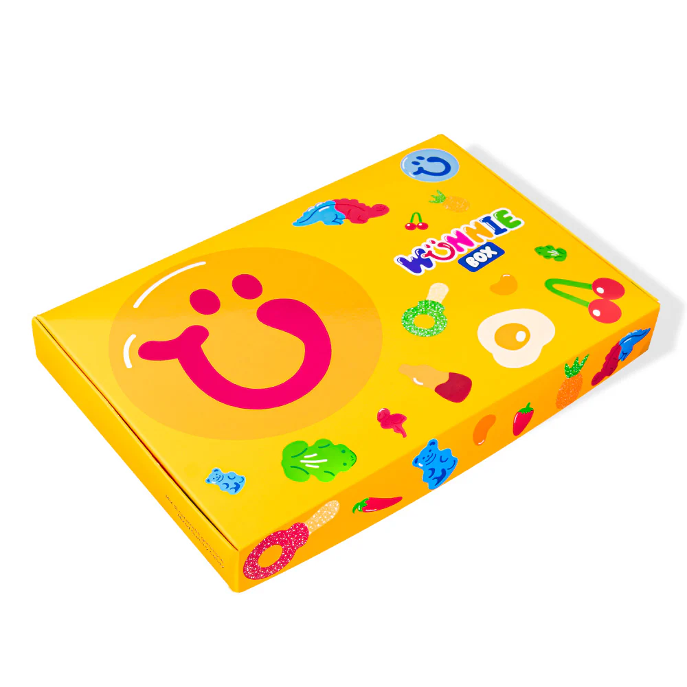 Wunnie box "Smile", scatola di caramelle gommose da comporre con i tuoi gusti preferiti - 1 kg - Image 2