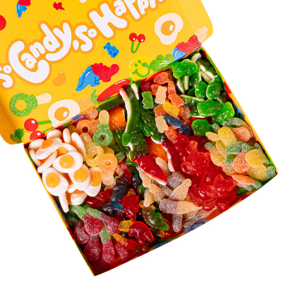 Wunnie box "Smile", scatola di caramelle gommose da comporre con i tuoi gusti preferiti - 1 kg - Image 4